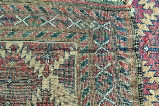 Baluch Prayer Rug - 2'11 x 4'9 ft. - 88 x 143 cm.                    