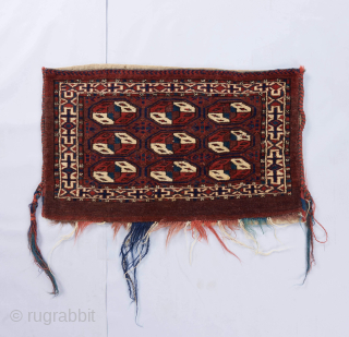 Turkmen Yomud/Yomut Torba in great original condition. email - yorukrugs@gmail.com                       