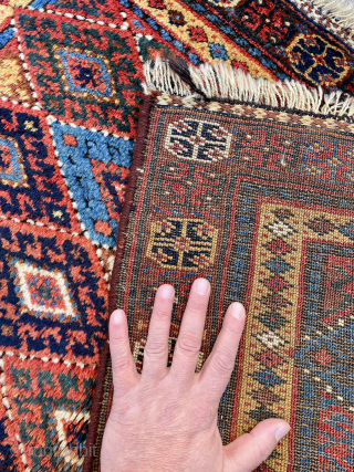 Juicy Jaff/Sanjabi Large Bagface/Chuval with thick lush pile plus glowing wool and colors offered for a great deal - email yorukrugs@gmail.com            