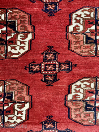 Turkmen Kizilayak Main carpet in great condition with velvety wool pile and tight weave. About 6’6 x 9’9 - 2 x 3 m. email yorukrugs@gmail.com - priced reasonably     