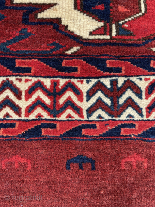 Turkmen Yomud Chuval in great condition with beautiful colors - email yorukrugs@gmail.com                     