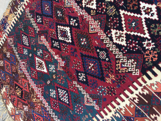 Southeast Anatolian Kilim 19th c. - email yorukrugs@gmail.com                         