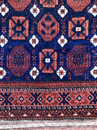 Timuri Baluch rug - 3’9 x 6’6 - 116 x 197 cm.                     