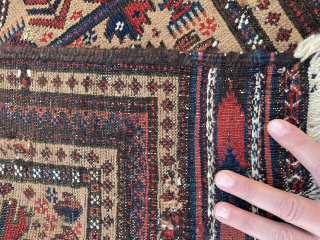 Beautiful Baluch Prayer Rug - email yorukrugs@gmail.com for details and extra pics                     