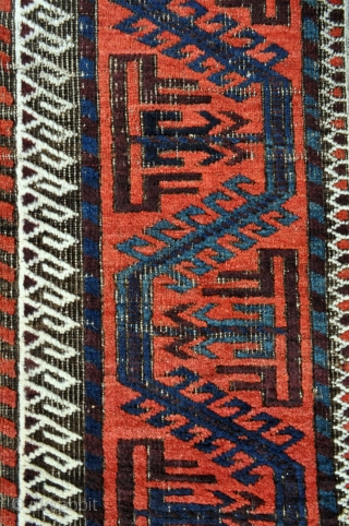 Mina Khani Baluch rug - 3'4 x 6'3 - 102 x 190 cm.                    