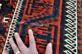 Mina Khani Baluch rug - 3'4 x 6'3 - 102 x 190 cm.                    