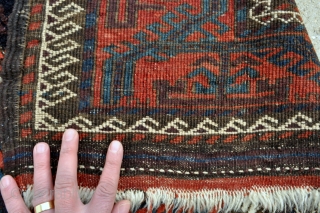 Mina Khani Baluch rug - 3'4 x 6'3 - 102 x 190 cm.                    