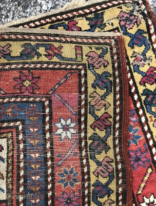 Caucasian Karabagh Prayer rug - 2’9 x 4’7 - 84 x 140 cm.                    