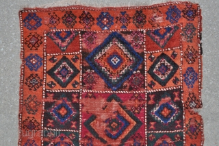 East Anatolian Rug with some cotton pile and great colors - 4'0 x 10'5 ft. - 122 x 318 cm.             