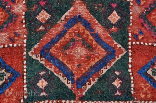 East Anatolian Rug with some cotton pile and great colors - 4'0 x 10'5 ft. - 122 x 318 cm.             