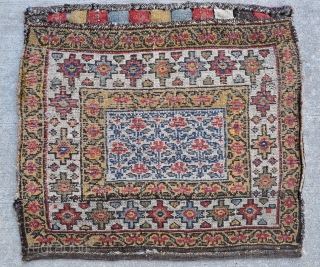 North Persian Kurdish Bagface - 27" x 24" - 69 x 61 cm.                    