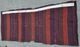 Southeast Anatolian Malatya Heybe/Saddle Bag - Cotton, Silk and Finest Wool. All colors appear to be from Natural source. Very fine weave. - one of the nicest ones I have seen, complete  ...