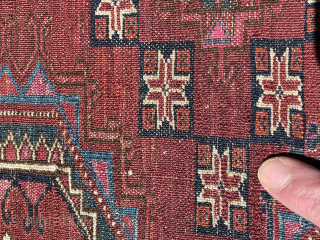 Super Fine and early Tekke Turkmen Chuval - email - mete@yorukruggallery.com                      