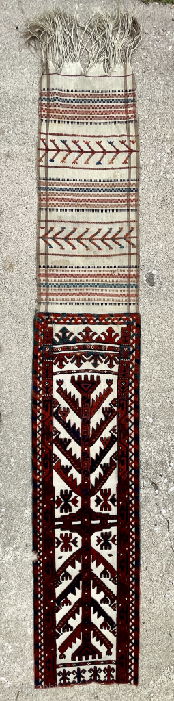 Turkmen Yomud Tent band fragment - email - mete@yorukruggallery.com                        