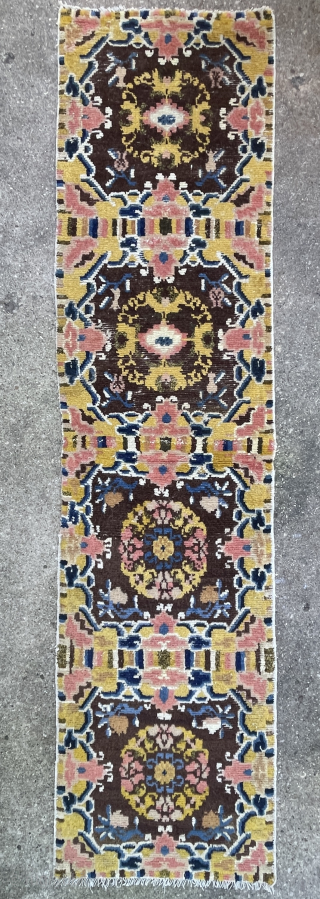 Chinese Squares Runner - for details please email - yorukrugs@gmail.com                       