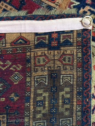 Funky Antique Southeast Anatolian Prayer rug, circa 1875 - 3’4 x 4’11 -102 x 150 cm.                 