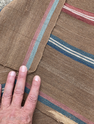 Fine Antique Aymara Tari Cloth, 19th century, 19 1/2" x 17 1/2" - 50 x 45 cm - for details email yorukrugs@gmail.com
