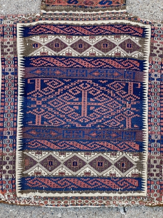 Here is a beautiful Baluch Salt Bag of a type that seems to be exceedingly rare - contact for details...             