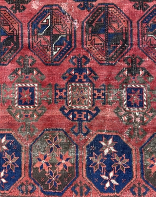 Beautiful Old Baluch Rug from a rare group of known and published pieces - contact for details...                