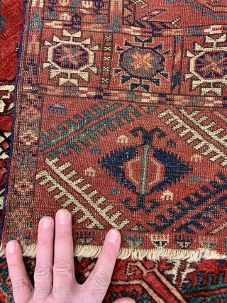 Fine Turkmen Tekke Rug - 3’11 x 5’11 – 120 x 180 cm - email - yorukrugs@gmail.com