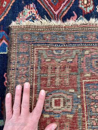 Antique Bidjar Rug - wool foundation - about 4’10 x 6’10 - email yorukrugs@gmail.com for details                 