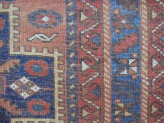 Afshar rug - 5'0 x 6'5 ft. - 152 x 192 cm.                     