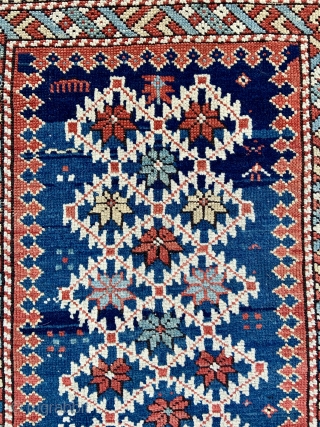 Caucasian Shirvan Rug  - 3'3 x 5'9 / 99 x 175 cm                    