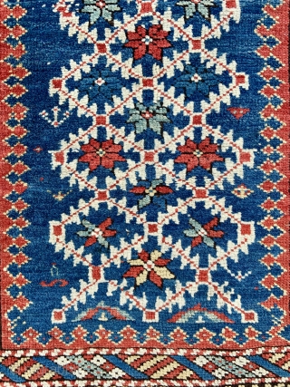 Caucasian Shirvan Rug  - 3'3 x 5'9 / 99 x 175 cm                    