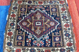 S Persian, complete bag, thick pile, great condition.   64cm by 64cm                    