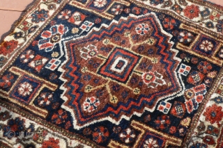 S Persian, complete bag, thick pile, great condition.   64cm by 64cm                    