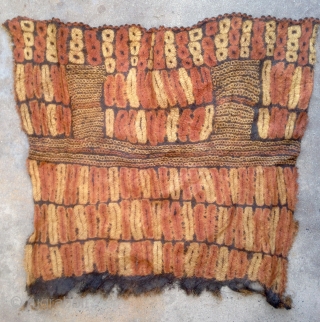 Did cloth detail, Ivory Coast, entire cloth approx. 70x80cm                        