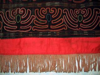 Here is a very old Kirgiz ilgich which measures 36" x 36".
The condition is complete but the base fabric that has been 
embroidered on was an older piece of cloth when the  ...