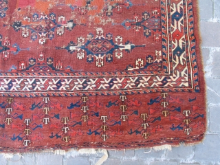 Antique Yomut second half 19 c 
Size: 280 x 160 cm
                      