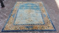 Antique Chinese carpet 270 x 180 cm, need some restorations, for more pics just ask                  