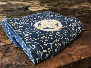 Right when you look at it, the different blue tones of this blanket have a gentle captivating vibe. The fabric is very soft and thick. This is a blanket that was used  ...