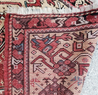 Small size Melas Prayer Rug ,
Some old repairs on heads as in photos but complete and nice !
Good quality , please don't ask for more Photos :-) Thanks.
Size : 127x97
circa : 1850s  ...