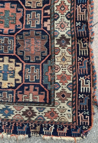 Very Charming Shahsevan bag face ! great old pattern and Border . 
condition as these photos , please don't ask for more photos ,  just buy it 1500 euro+shipping from Paris.  ...