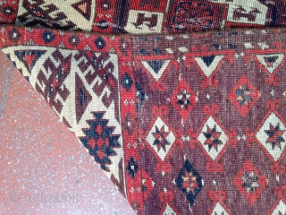 Great and old Chodor Main carpet ,
Size : 360x227cm !!
In condition as photos .                   