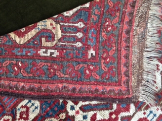 Pretty small Ersari Rug so called Ikat design ! it is just a Turkmen Tribal Art. 
Size : 104x83
Circa : End 19Th.           
