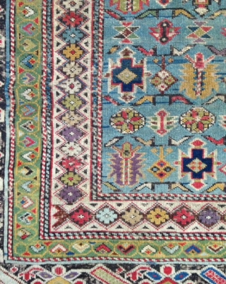 A beautiful and very fine Tcithci Rug ! Lovely colors ! Circa : 1850/60
Size : 152x111cm , Contdion as photos…
Please don't ask me more pictures from ! I won't ! Thanks.  