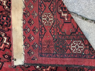 Turkmen, Ersari chowal
150 x 100 cm                           