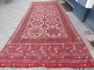 Konya flatweave 461cm x 197cm, mid 19th century.
Good condition. Please email if you need further information.                 