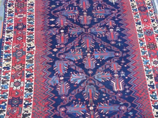 Afshar pair size 170x130 cm Circa 1910 
                         