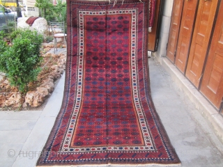 Old Baluch. th19 .
full pile good condition.size 285x133                         