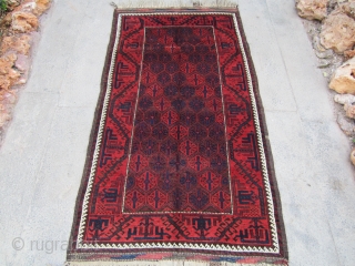 Old baluch.vegetable dyes.19th.
in good condition size.160x85                           