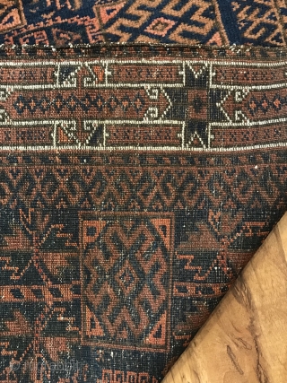 Antique Baluch Bagface size 77x82                            