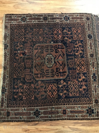 Antique Baluch Bagface size 77x82                            