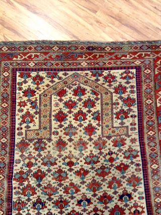 Shirvan Prayer rug  1840
Size 151x121                           