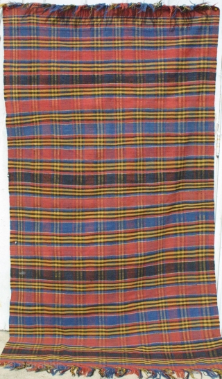 # 3770 Shahsavan Flat weave Cover, N. W. Persia, 19th Century.
4-2 x 7-9                    
