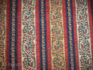 Vintage kashmir shawl fragment ( katras ). 26x13 inch.                        